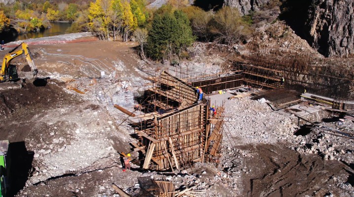 Строительство Рудничных ГЭС